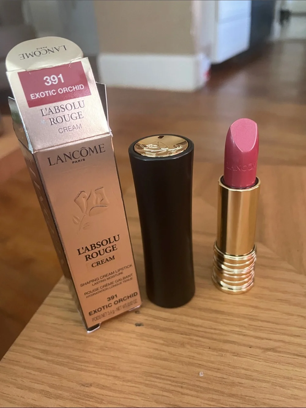 Lancôme L'Absolu Rouge Cream Lipstick - Exotic Orchid 391 (Orchid Pink)